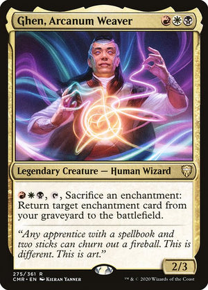 Ghen, Arcanum Weaver (275) [Commander Legends]