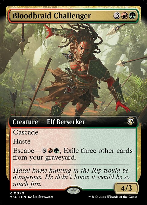 Bloodbraid Challenger (70) [Modern Horizons 3 Commander]