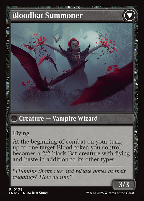 Voldaren Bloodcaster // Bloodbat Summoner (138) [Innistrad Remastered] Reverse