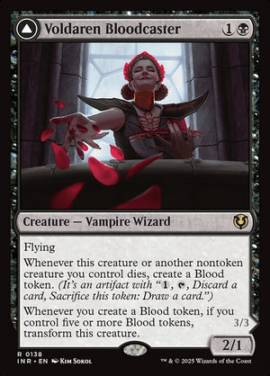 Voldaren Bloodcaster // Bloodbat Summoner (138) [Innistrad Remastered]