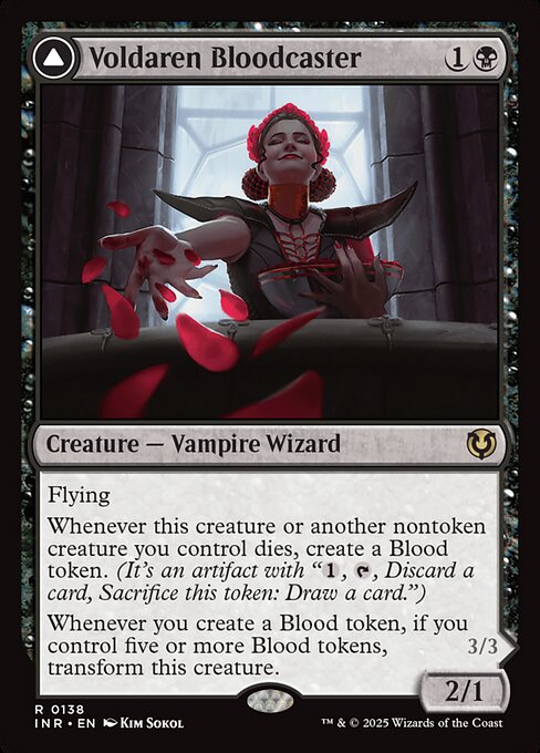 Voldaren Bloodcaster // Bloodbat Summoner (138) [Innistrad Remastered]