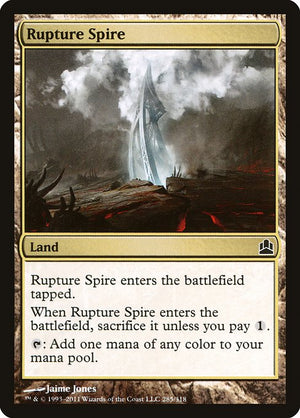 Rupture Spire (285) [Commander 2011]