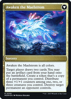 Invasion of Alara // Awaken the Maelstrom (230s) [March of the Machine Promos] Reverse