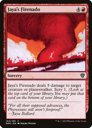 Jaya's Firenado (134) [Dominaria United]