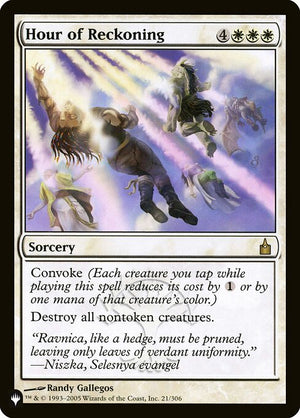 Hour of Reckoning (RAV-21) [The List]