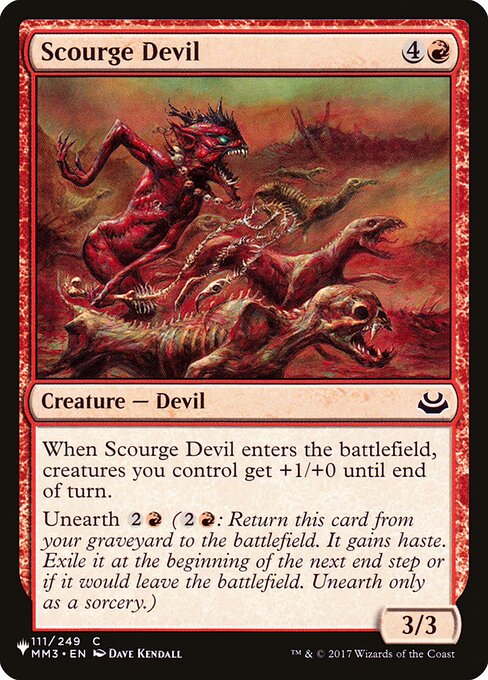 Scourge Devil (MM3-111) [The List]