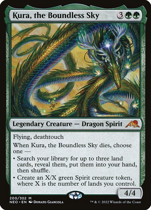 Kura, the Boundless Sky (200p) [Kamigawa: Neon Dynasty Promos]