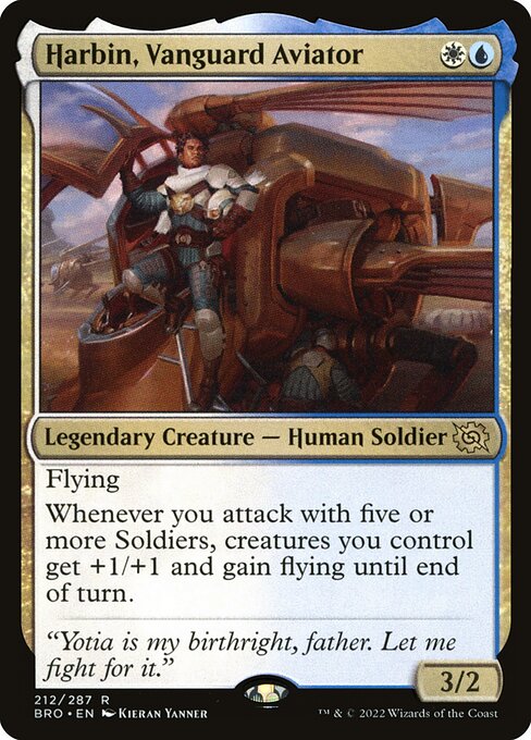 Harbin, Vanguard Aviator (212) [The Brothers' War]