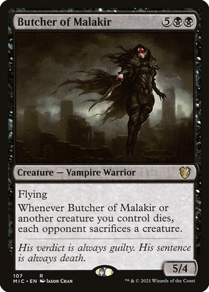 Butcher of Malakir (107) [Midnight Hunt Commander]