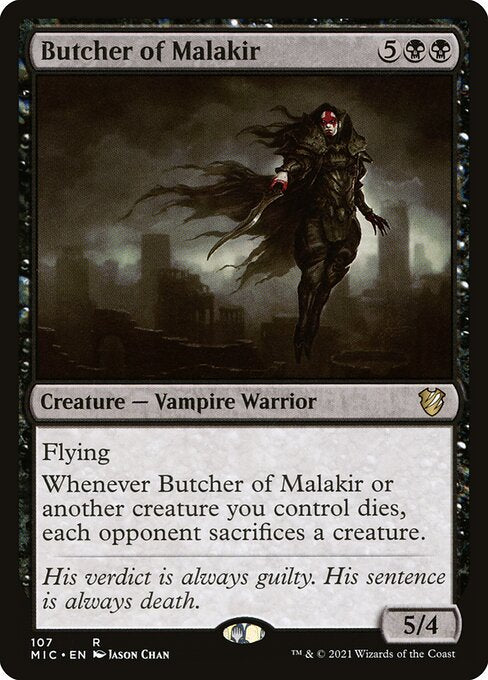 Butcher of Malakir (107) [Midnight Hunt Commander]