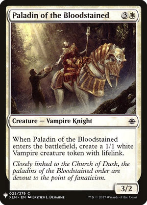 Paladin of the Bloodstained (XLN-25) [The List]
