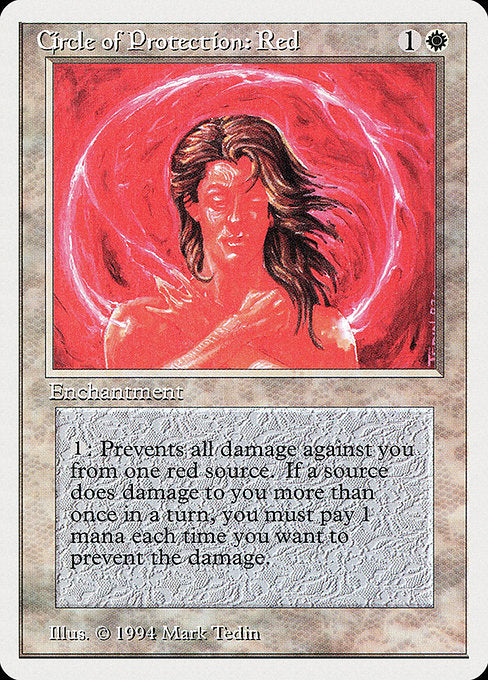 Circle of Protection: Red (12) [Summer Magic / Edgar]