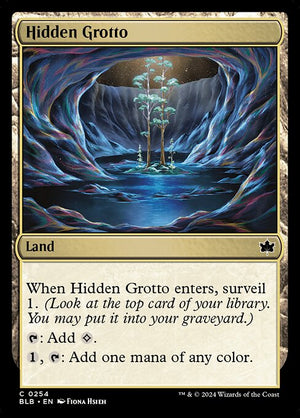Hidden Grotto (254) [Bloomburrow]