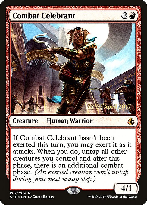 Combat Celebrant (125s) [Amonkhet Promos]