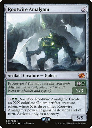 Rootwire Amalgam (203p) [The Brothers' War Promos]