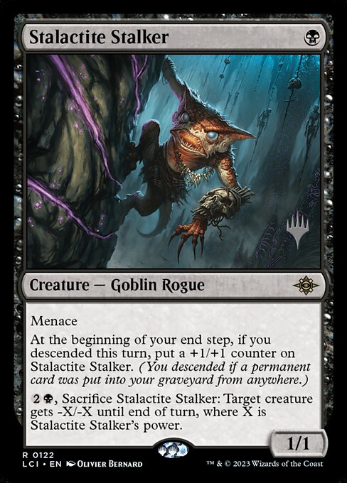 Stalactite Stalker (122p) [The Lost Caverns of Ixalan Promos]