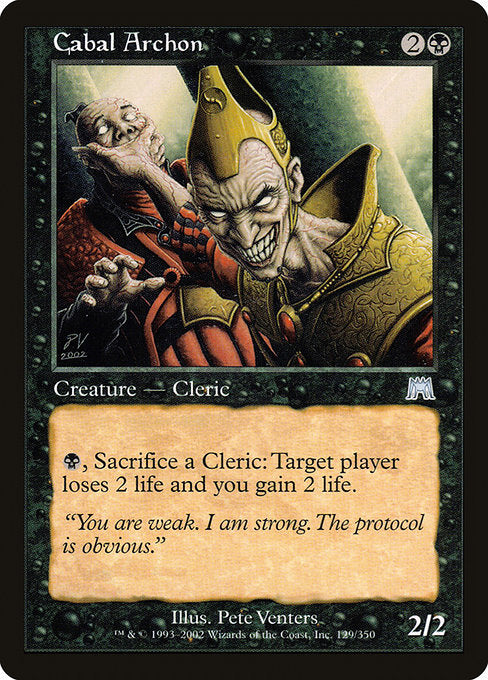 Cabal Archon (129) [Onslaught]