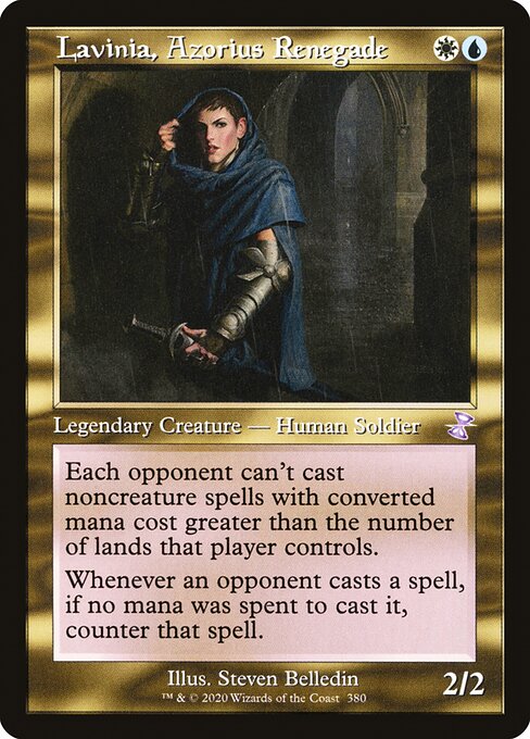 Lavinia, Azorius Renegade (380) [Time Spiral Remastered]