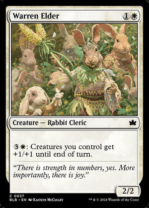 Warren Elder (37) [Bloomburrow]