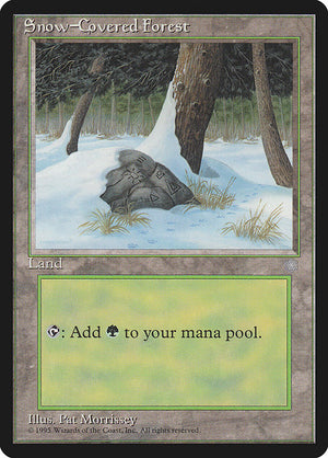Snow-Covered Forest (383) [Ice Age]