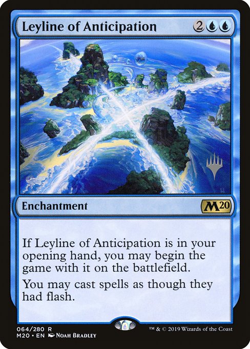 Leyline of Anticipation (64p) [Core Set 2020 Promos]