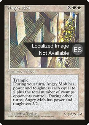 Angry Mob (3) [Fourth Edition Foreign Black Border]