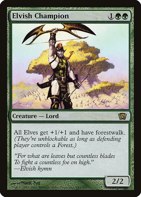 Elvish Champion (241★) [Eighth Edition]