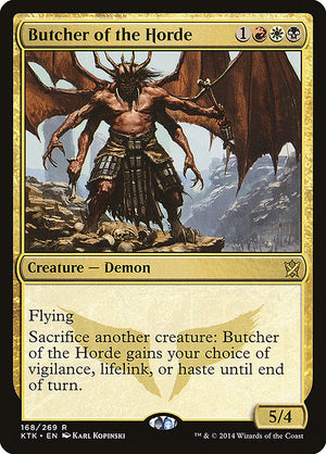 Butcher of the Horde (168) [Khans of Tarkir]
