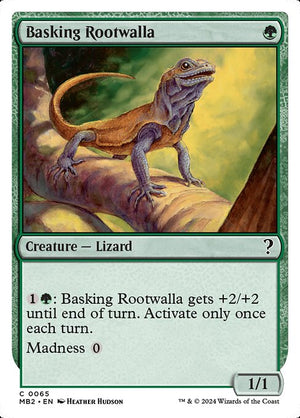 Basking Rootwalla (65) [Mystery Booster 2]