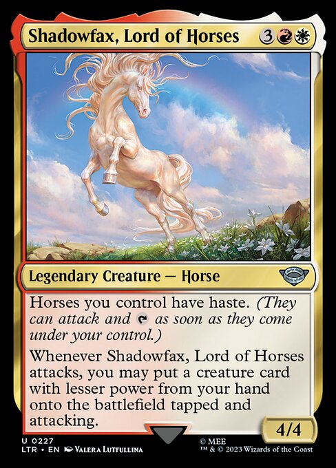 Shadowfax, Lord of Horses (227) [The Lord of the Rings: Tales of Middle-earth]