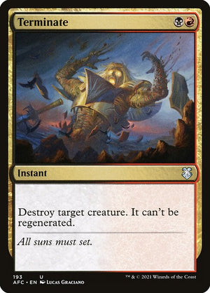 Terminate (193) [Forgotten Realms Commander]