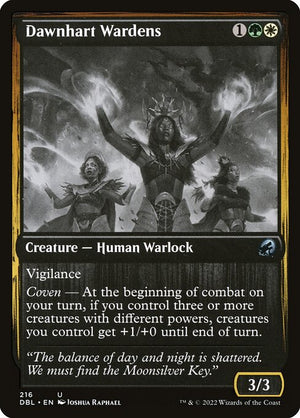 Dawnhart Wardens (216) [Innistrad: Double Feature]