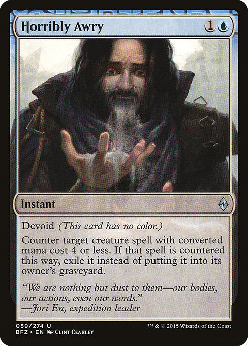 Horribly Awry (59) [Battle for Zendikar]