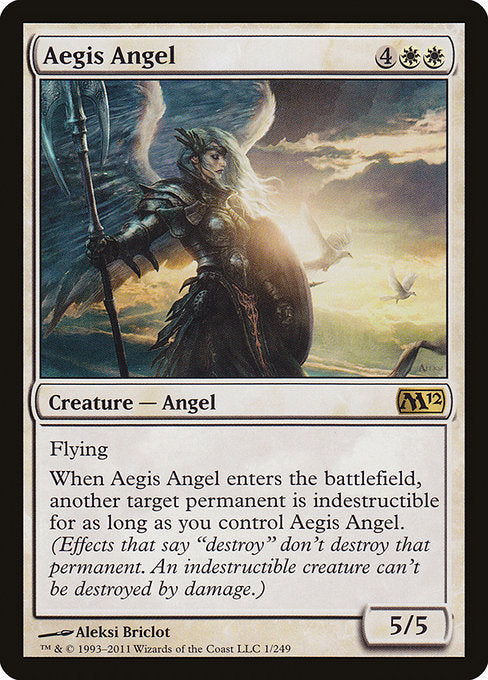 Aegis Angel (1) [Magic 2012]