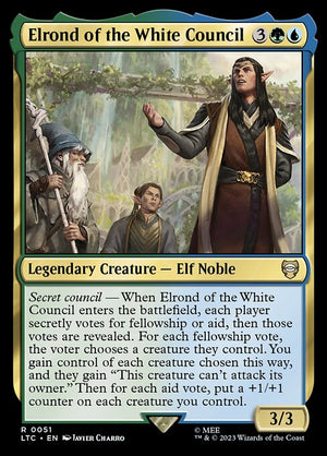 Elrond of the White Council (51) [Tales of Middle-earth Commander]