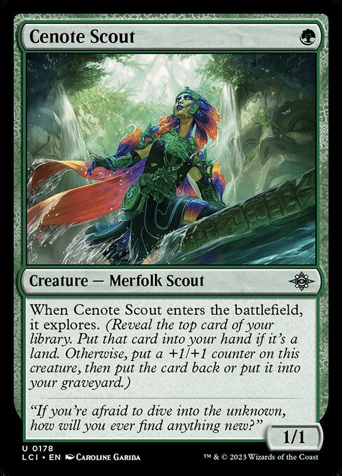 Cenote Scout (178) [The Lost Caverns of Ixalan]