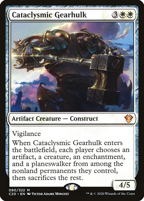 Cataclysmic Gearhulk (80) [Commander 2020]