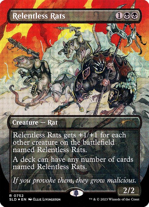 Relentless Rats (752) [Secret Lair Drop]