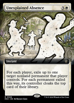 Unexplained Absence (328) [Murders at Karlov Manor Commander] [Extended Art]