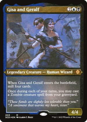Gisa and Geralf (3) [Starter Commander Decks]