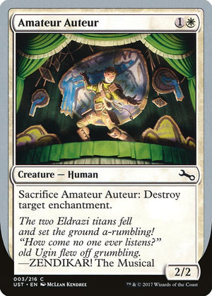 Amateur Auteur (3d) [Unstable]