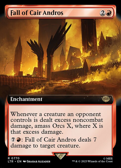 Fall of Cair Andros (770) [The Lord of the Rings: Tales of Middle-earth] [Extended Art]