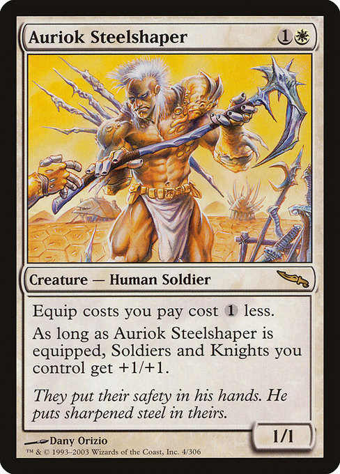 Auriok Steelshaper (4) [Mirrodin]