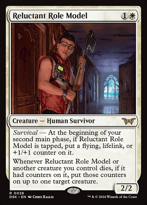 Reluctant Role Model (26) [Duskmourn: House of Horror]