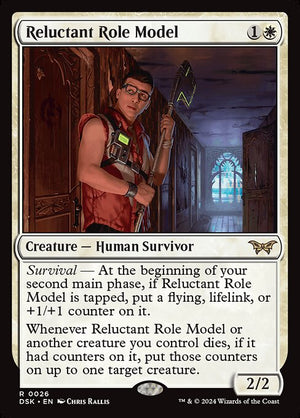 Reluctant Role Model (26) [Duskmourn: House of Horror]