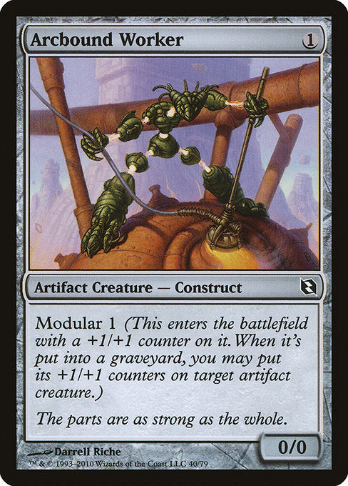 Arcbound Worker (40) [Duel Decks: Elspeth vs. Tezzeret]
