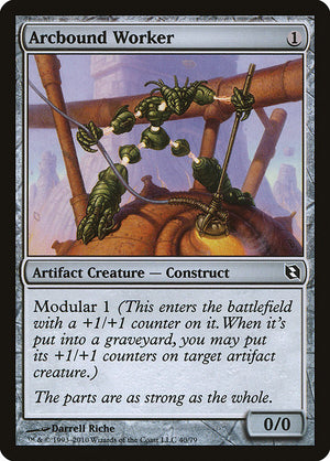 Arcbound Worker (40) [Duel Decks: Elspeth vs. Tezzeret]