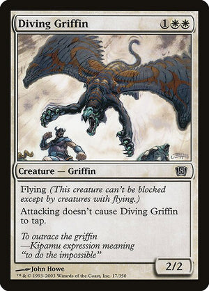 Diving Griffin (17★) [Eighth Edition]