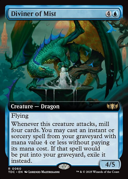Diviner of Mist (60) [Tarkir: Dragonstorm Commander]