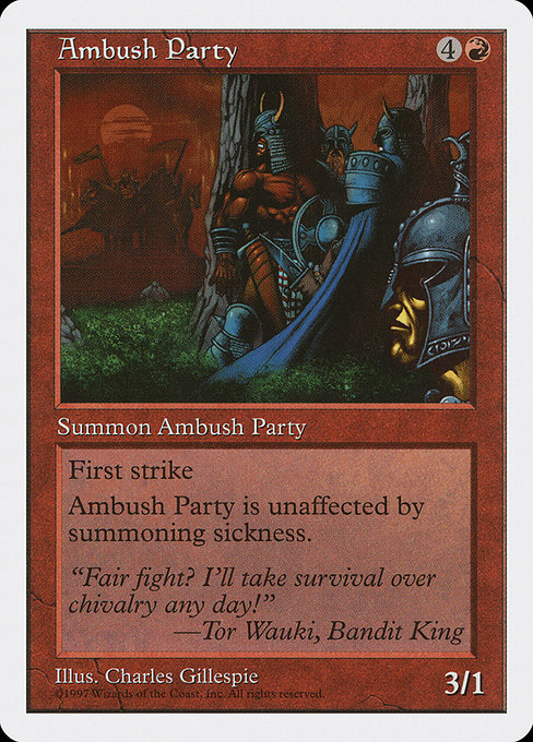 Ambush Party (208) [Fifth Edition]